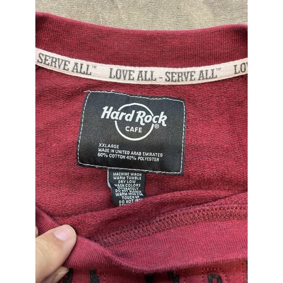 Hard Rock Block Letters Pullover‎ Sweatshirt xxl sydney - Picture 5 of 7